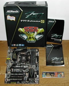 ジャンクマザボ　Asrock　Z77 Extreme6 LGA1155