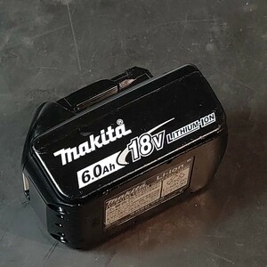 中古品 マキタ makita 純正品 18V 6.0Ah リチウムイオンバッテリ BL1860B フル充電確認済 充電池 ⑤