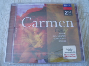 BIZET ビゼー/Carmen カルメン 2CD 新品未開封 DECCA