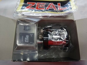 デッドストック！ ZEAL HEPTA セミダイレクトドラグ マットブラック 柏木モデル microSDのおまけ ヘプタ　トップウォーター アライくん 