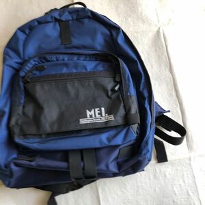 MEIリュック ブルー　美品