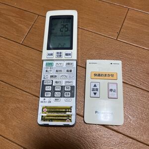 Panasonic エアコン リモコン A75C4139 9415