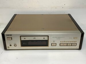 SONY CDP-X77ES＜動作確認済み＞※リモコン欠品 ソニー CDプレーヤー ゴールド MADE IN JAPAN ※引取り可 □