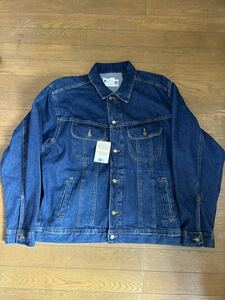 【新品sizeXL】Wrangler TRUCKER JACKET US限定 (MEDIUM WASHED) ラングラー トラッカー ジャケット ジージャン デニムジャケット