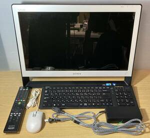 SONY　一体型パソコン　PCG-11211N　21.5インチ/win10/core i5/HDD1TB/RAM8GB　リカバリ済　ジャンク品
