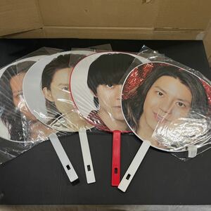 渋谷すばる ジャニーズ うちわ 4枚 関ジャニ 中古品