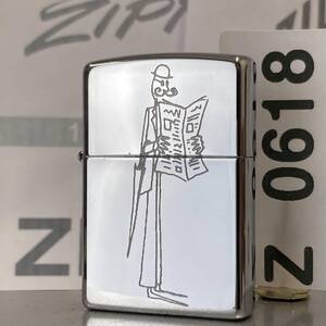 1000円スタート ZIPPO 美商品 ポールスミス Sir Paul Smith 04年製 ジッポー オイルライター Z0618