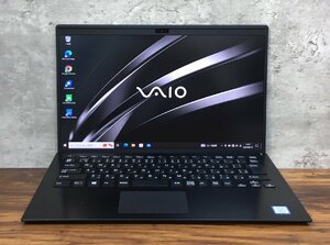 1円～ ●SONY VAIO Pro PK / Core i7 8565U (1.80GHz) / メモリ 16GB / SSD 128GB / 14型 4K (3840×2160) / Windows10 Pro 64bit