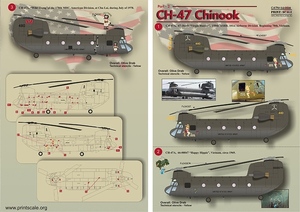 プリントスケール 32-008 1/32-1/35 CH-47 チヌーク Part2 コンプリートセット