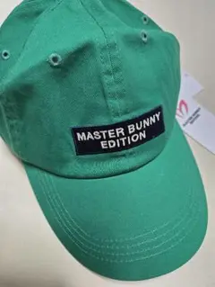 マスターバニー　キャップ　帽子　ゴルフウェア　masterbunny　グリーン