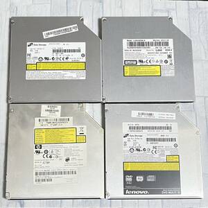 【中古PCパーツ】正常動作品！内蔵DVD±RW DL DVDスーパーマルチドライブ 4台セット