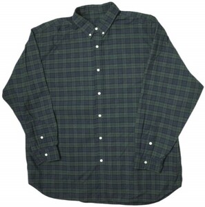 SSZ x MIN-NANO エスエスズィー ミンナノ 23AW 別注 BLACKWATCH SHIRT ブラックウォッチ オーバーサイズBDシャツ 11-11-0635-139 L mc68614