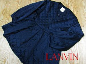 ★ランバン LANVIN★レディース ノーカラーデザイン キルティングショートコート★R60225015B