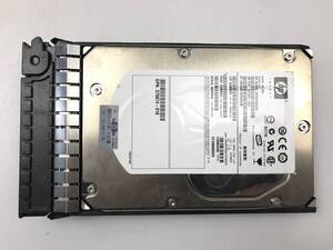 【中古パーツ】 HP DF3300ABAAA 1 3.5インチ　432146-001 SAS ハードディスク マウンタ付き 300GB HDD 正常/健康品 ■SAS-142