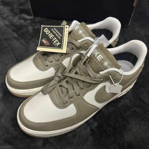 28.0cm 新品 NIKE AIR FORCE 1 GTX ナイキ エアフォース1 ゴアテックス GORE-TEX スニーカー ブラウン 白系 ホワイト FQ8142-133