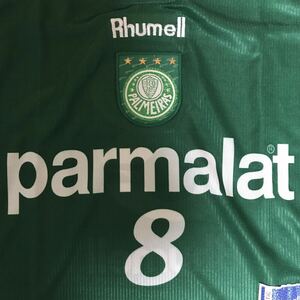 パルメイラスホームサッカーユニフォーム1999年新品Palmeiras Rhumell