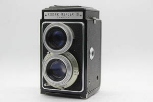 【返品保証】 コダック KODAK REFLEX II Anastar 80mm F3.5 二眼カメラ s5126