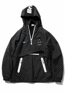 【未使用に近い】 FCRB f.c real bristol ANORAK アノラック ナイロンジャケット ブルゾン SOPHNET F.C.R.B ゴルフ 雨具 フーディ パーカー