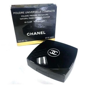 CHANEL/シャネル プードゥル ユニヴェルセル コンパクト 20クレール 15g プレスト フェイス パウダー ファンデーション 化粧品