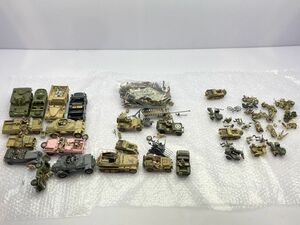 戦車 プラモデル 完成品 スケール不明 破損 欠品 あり まとめて 簡易梱包/ジャンク ※まとめて取引・同梱不可 [20-2429]