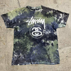 STUSSY ステューシー タイダイ染め Tシャツ サイズM