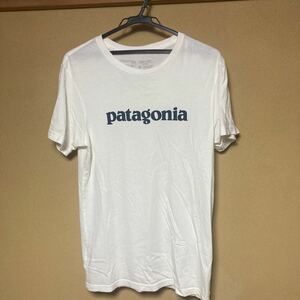 パタゴニア Tシャツ サイズS ホワイト オーガニックコットン patagonia USA製