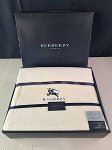 BURBERRY / バーバリー / コットンボアシーツ/ BB002 / VLP555 3024/ 未使用品 / 箱付き