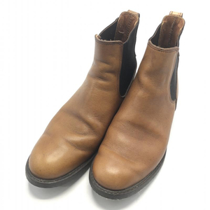 【中古】RED WING Mil-1 Congress Boots サイドゴアブーツ 9 1/2 9078 ブラウン ブラック レッドウィング[240010445980]