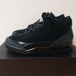 NIKE AIR JORDAN 3 BLACK CAT 28.5cm