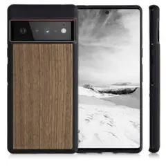 Google Pixel 6 Pro ケース Wood Case ウォルナット