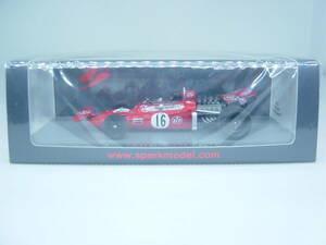 spark 1/43 March 711 German GP 1971 #16 Andrea de Adamich マーチ アダミッチ ドイツGP