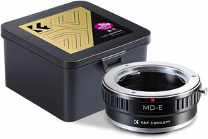 Minolta MD K&F Concept マウントアダプター Minolta MD MCレンズ- Sony NEX Eカメラ装