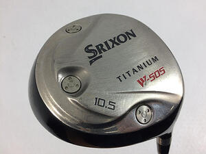 即決 お買い得品！中古 スリクソン(SRIXON) W-505 ドライバー(ルール適合) 1W SRIXON SV-3003J 10.5 S