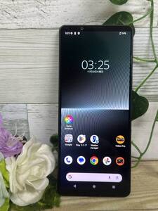 【超美品/動作品】SONY Xperia 1 V XQ-DQ44 SIMフリー ROM:512GB RAM/16GB Android スマホ 6.5インチ/ブラック/動作品