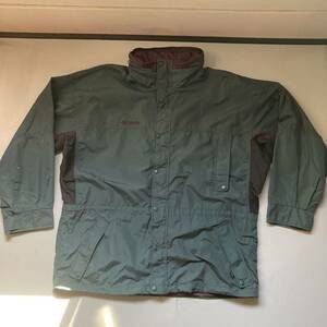 00s Columbia switching nylon jacket “size XL” 2000年代 コロンビア スイッチングジャケット ナイロンジャケット 緑