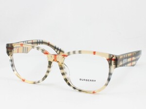 BURBERRY バーバリー メガネフレーム BE2410F-4122 度付き対応 近視 遠視 乱視 老眼鏡 遠近両用 アジアンフィット パントス セルフレーム