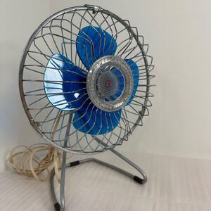 ホリエ 扇風機 HF-20C そよ風 20cm 羽4つ卓上扇風機 昭和レトロ　1970年代【m-1】