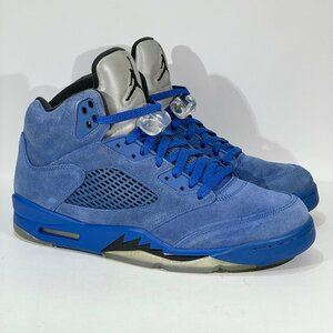 28.5cm AIR JORDAN 5 RETRO 136027-401 エアジョーダン 5 レトロ ゲームロイヤル メンズ スニーカー 45603 H111014