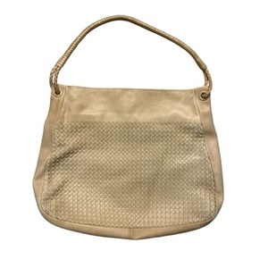 ボッテガヴェネタ BOTTEGA VENETA オールド トートバッグ レザー 編み込み 皮革 黄 イエロー系 ☆AA★ レディース