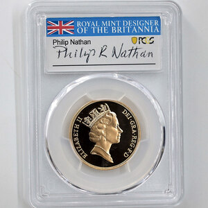 1991 英国 エリザベス2世 ソブリン 2ポンド 金貨 プルーフ PCGS PR 70 DCAM 最高鑑定 完全未使用品 聖ジョージ竜退治 イギリス 金貨