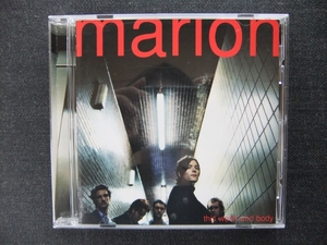 CD 洋楽　 marion this world and body　　帯付き