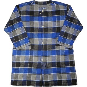 TENDERLOIN テンダーロイン FLANNEL CHECK COAT BLUE コート 青 Size 【L】 【中古品-ほぼ新品】 20795774