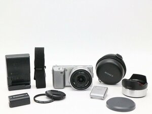 ●○SONY NEX-5/SEL16F28/VCL-ECU1 ミラーレス 一眼カメラ Eマウント ソニー○●026027001○●