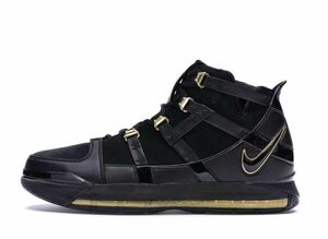 Nike LeBron Zoom 3 "Black/Metallic Gold" 28.5cm 312147-006