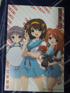 涼宮ハルヒの憂鬱 ポストカード ② / 長門有希 朝比奈みくる / ゲーマーズ特典 非売品 / イラストカード