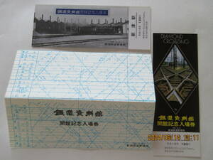 鉄道資料館開館記念入場券 新潟鉄道管理局　1983,10,14