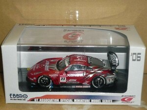 ☆1/43 EBBRO SUPER GT500 XANAVI NISMO Z No.23 銀/赤　その２