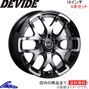 SSR ディバイドZS 4本セット ホイール ティアナ【16×7J 5-114 INSET40】L33 SSR TANABE タナベ DEVIDE ZS アルミホイール 4枚 1台分