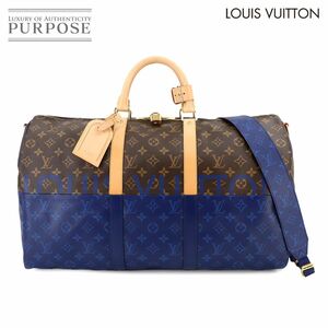 未使用 ルイ ヴィトン LOUIS VUITTON モノグラム スプリット キーポル バンドリエール 50 2way ボストン バッグ M43861 90230531