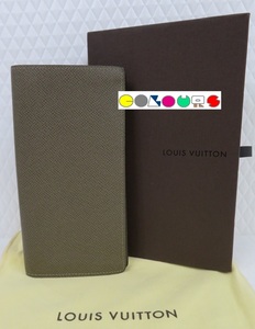 〔COLOURS〕 良品■ポルトフォイユ・ブラザ■M32807■タイガ■ウラル■Louis Vuitton